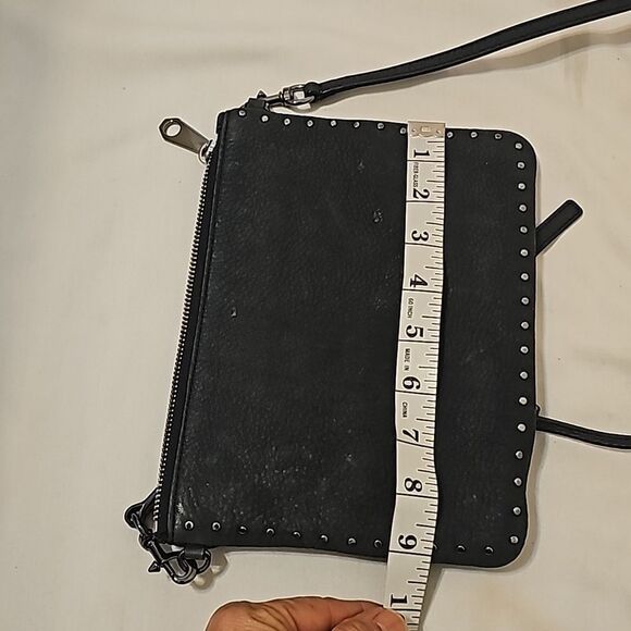 Rebecca Minkoff Black sude/leather Crossbody Purse - Picture 6 of 11